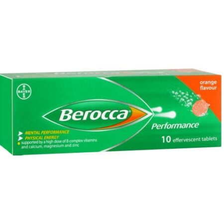 Berocca Performance Eff Tablets Orange 10S