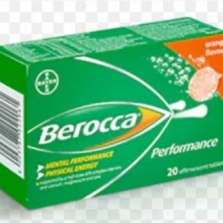 Berocca Performance Effervescent Tablets Orange 20s