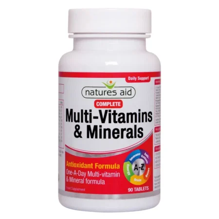 Natures Aid Complete Vitamins & Minerals Tablets 90s