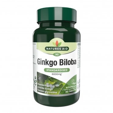 Natures Aid Gingko biloba Tabs 90s
