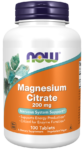 NOW Magnesium Citrate 200mg 100s