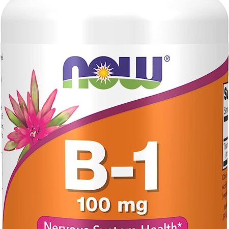 NOW Vitamin B-1 Thiamine 100mg 100s