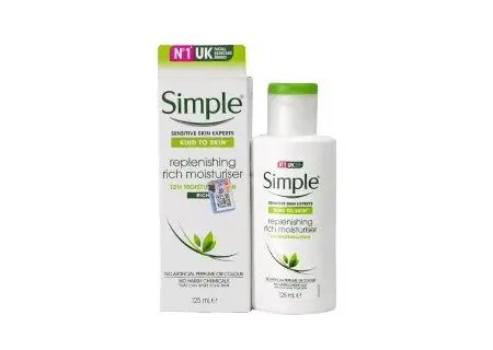 Simple Replenishing Rich Moisturiser 125ML