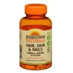 Sundown Hair Skin And Nails Caplets 120s