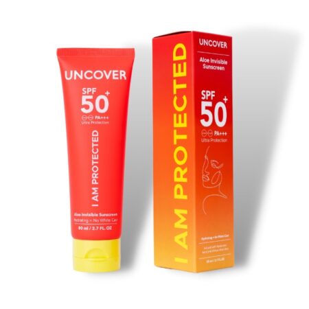 Uncover Aloe Invisible Sunscreen – 80Ml