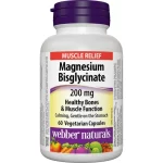 Webber Naturals Magnesium Bisglycinate 200 mg Caps 60s