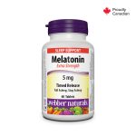 Webber Naturals Melatonin 5Mg Time Release Tabs 60S