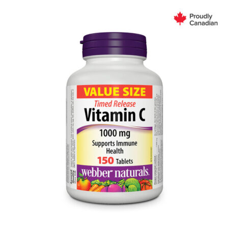 Webber Naturals Vitamin C 1000Mg Time Release Tabs 150S