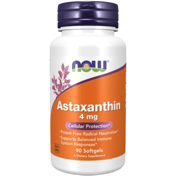 NOW Astaxanthin 4mg Caps 60's