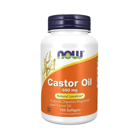 NOW Castor Oil Softgels 120s