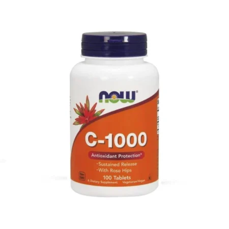 NOW Vitamin C 1000mg Sustained Release Tablets 100s