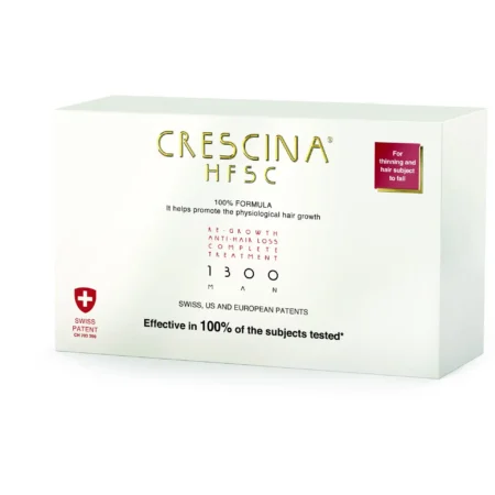 Crescina HFSC 10 Complete Treatment 1300 Man-10 + 10 Vials