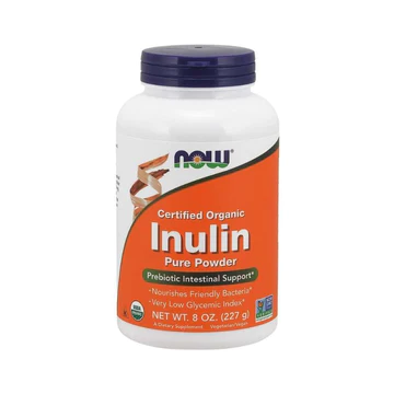 NOW Inulin Powder Organic 227g
