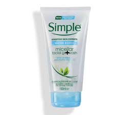 Simple Water Boost Micellar Facial Gel Wash 150Ml