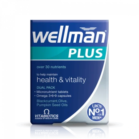 Wellman Plus Omega 3-6-9 56 Tablets/Capsules