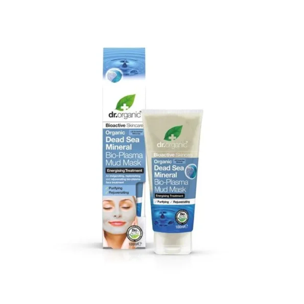 Dr Organic Dead Sea Mineral Bio Plasma Mud Mask 100ml