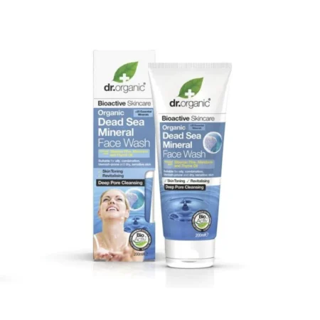 Dr Organic Dead Sea Mineral Face Wash 200ml
