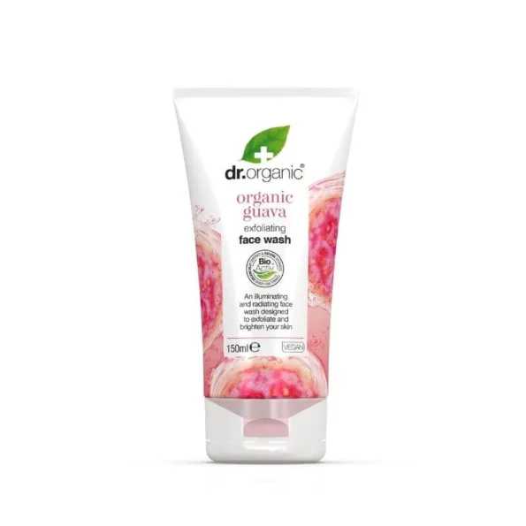 DR ORGANIC GUAVA EXFOLIATING FACE WASH 150ML