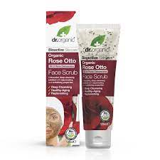 Dr Organic Rose Face Scrub 125Ml