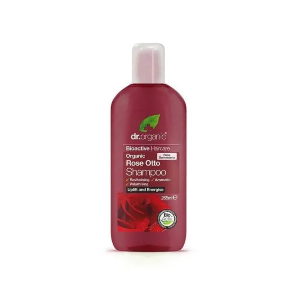 Dr Organic Rose Otto Shampoo 265ml