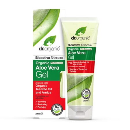 Dr Organic Aloe Vera Gel Tea Tree/Arnica 200ml