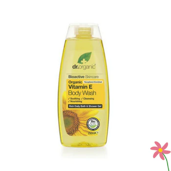 Dr Organic Vitamin E Body Wash 250ml