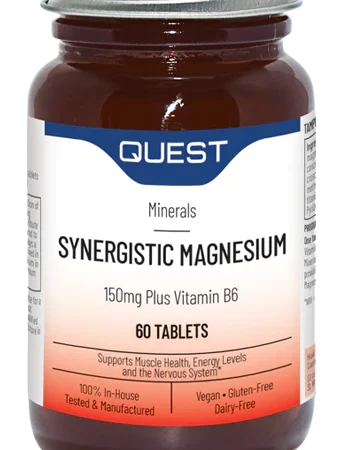 Quest Synergistic Magnesium 150mg with Vitamin B6 30s